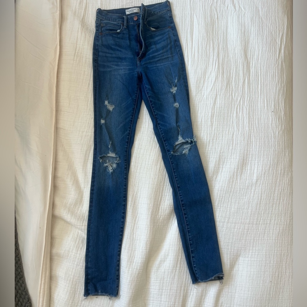 Abercrombie Super Skinny Ultra High Rise